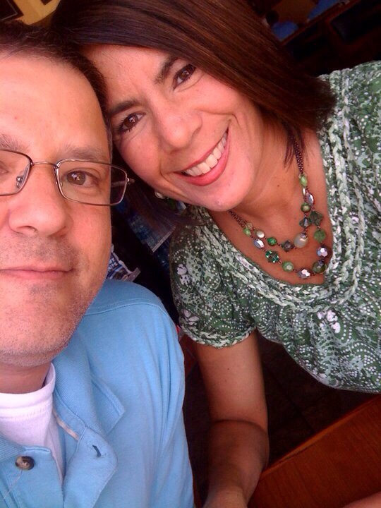 Me and my twin sister, Denise